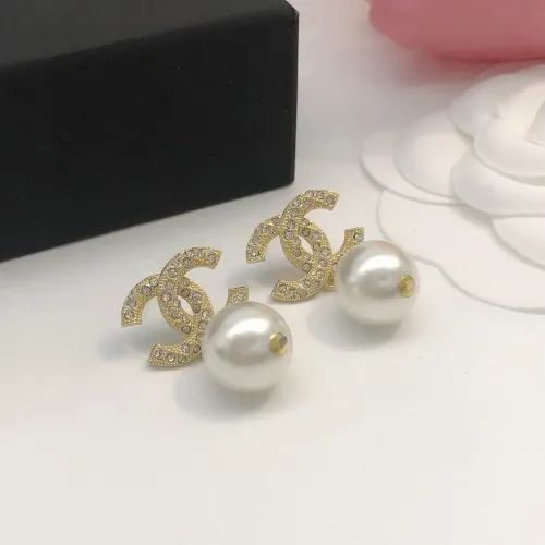 Replica Chanel Earrings For Women #1398949 $25.00 USD for Wholesale