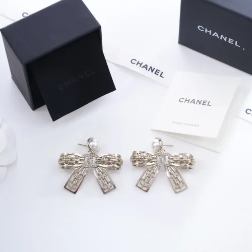 Replica Chanel Earrings For Women #1398952 $52.00 USD for Wholesale