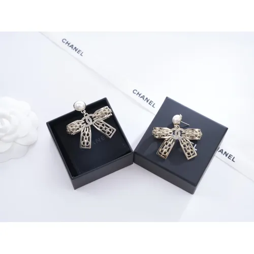 Replica Chanel Earrings For Women #1398952 $52.00 USD for Wholesale