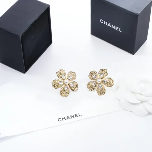 Replica Chanel Earrings For Women #1398954 $45.00 USD for Wholesale