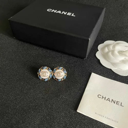 Replica Chanel Earrings For Women #1398956 $29.00 USD for Wholesale