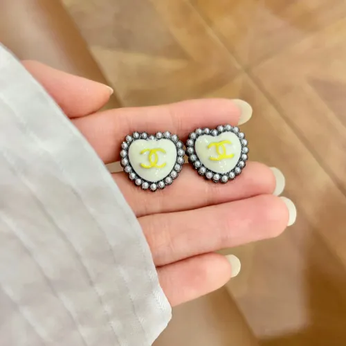 Replica Chanel Earrings For Women #1398958 $27.00 USD for Wholesale