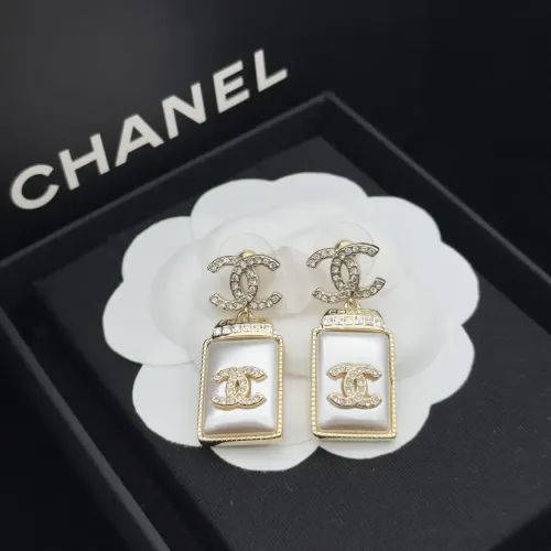 Replica Chanel Earrings For Women #1398966 $29.00 USD for Wholesale