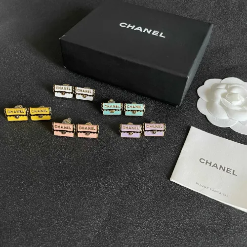 Replica Chanel Earrings For Women #1398989 $29.00 USD for Wholesale