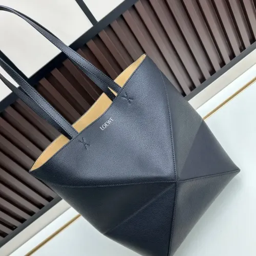 Replica LOEWE AAA Quality Shoulder Bags In Apricot For Women #1399065 $158.00 USD for Wholesale