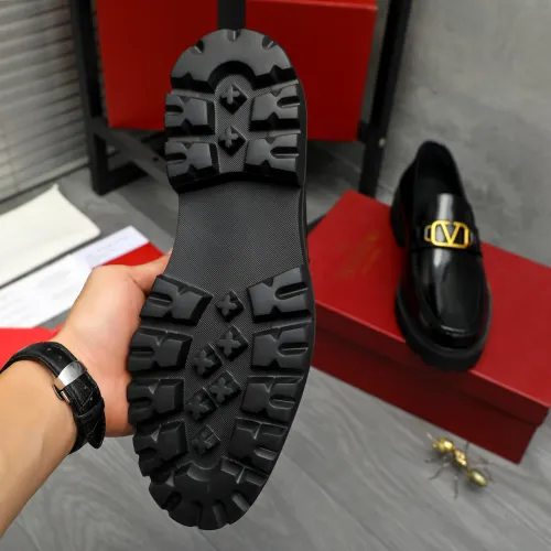 Replica Valentino Leather Shoes For Men #1399070 $85.00 USD for Wholesale