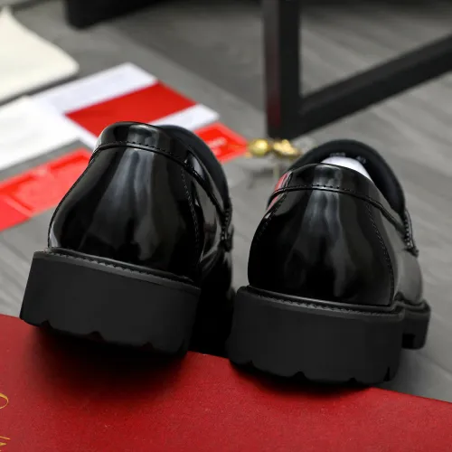 Replica Valentino Leather Shoes For Men #1399070 $85.00 USD for Wholesale
