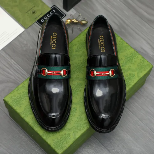 Replica Gucci Oxfords Shoes For Men #1399100 $88.00 USD for Wholesale