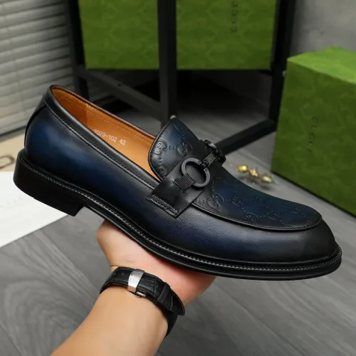 Replica Gucci Oxfords Shoes For Men #1399109 $88.00 USD for Wholesale