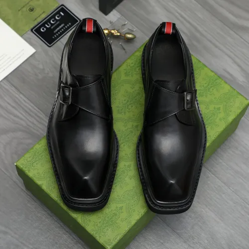 Replica Gucci Oxfords Shoes For Men #1399221 $112.00 USD for Wholesale