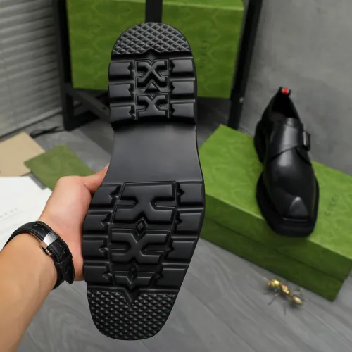 Replica Gucci Oxfords Shoes For Men #1399221 $112.00 USD for Wholesale