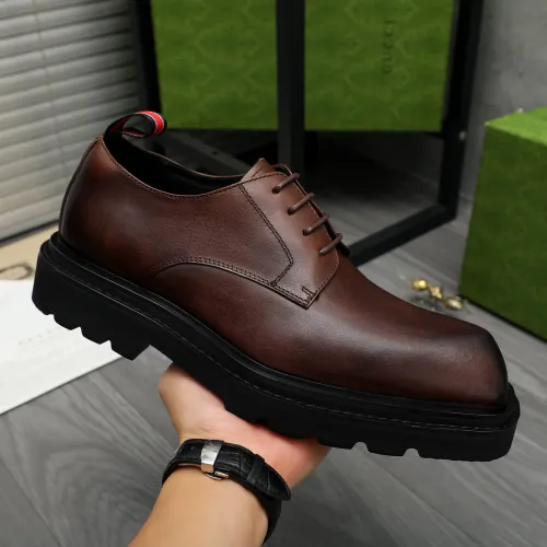 Replica Gucci Oxfords Shoes For Men #1399222 $112.00 USD for Wholesale