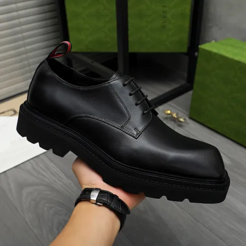Replica Gucci Oxfords Shoes For Men #1399223 $112.00 USD for Wholesale
