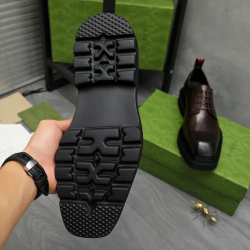 Replica Gucci Oxfords Shoes For Men #1399224 $112.00 USD for Wholesale