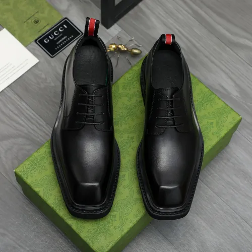 Replica Gucci Oxfords Shoes For Men #1399225 $112.00 USD for Wholesale