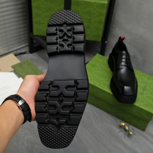 Replica Gucci Oxfords Shoes For Men #1399225 $112.00 USD for Wholesale