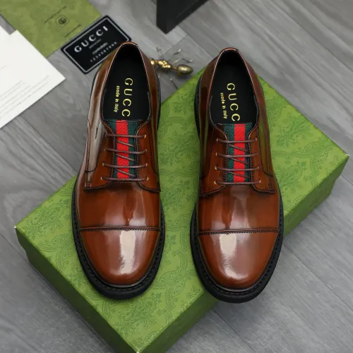 Replica Gucci Oxfords Shoes For Men #1399226 $100.00 USD for Wholesale