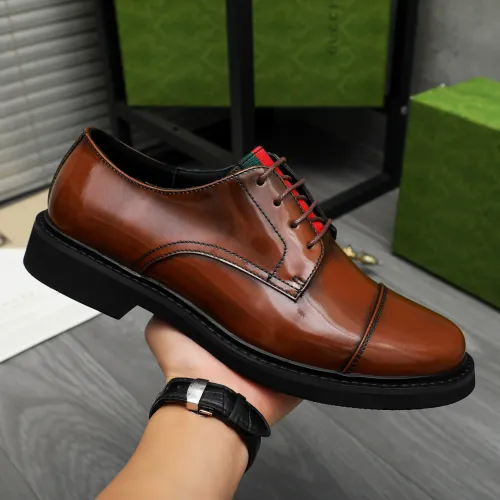 Replica Gucci Oxfords Shoes For Men #1399226 $100.00 USD for Wholesale
