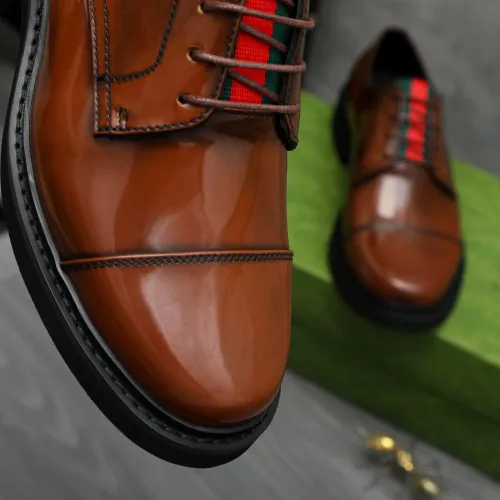 Replica Gucci Oxfords Shoes For Men #1399226 $100.00 USD for Wholesale