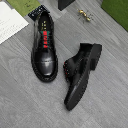 Replica Gucci Oxfords Shoes For Men #1399227 $100.00 USD for Wholesale