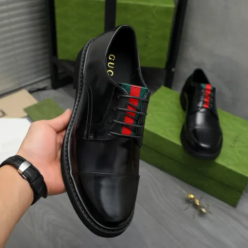 Replica Gucci Oxfords Shoes For Men #1399227 $100.00 USD for Wholesale