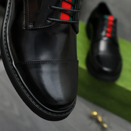 Replica Gucci Oxfords Shoes For Men #1399227 $100.00 USD for Wholesale