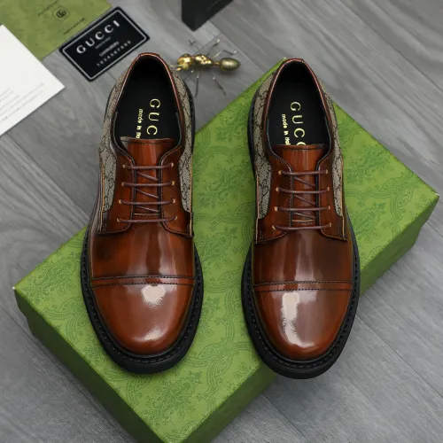 Replica Gucci Oxfords Shoes For Men #1399228 $100.00 USD for Wholesale