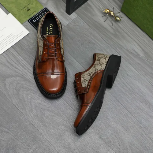 Replica Gucci Oxfords Shoes For Men #1399228 $100.00 USD for Wholesale