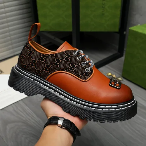 Replica Gucci Oxfords Shoes For Men #1399231 $80.00 USD for Wholesale