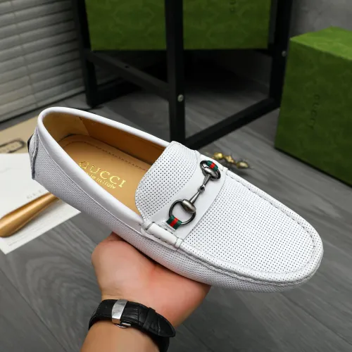 Replica Gucci Oxfords Shoes For Men #1399234 $82.00 USD for Wholesale