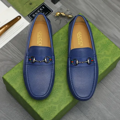 Replica Gucci Oxfords Shoes For Men #1399235 $82.00 USD for Wholesale