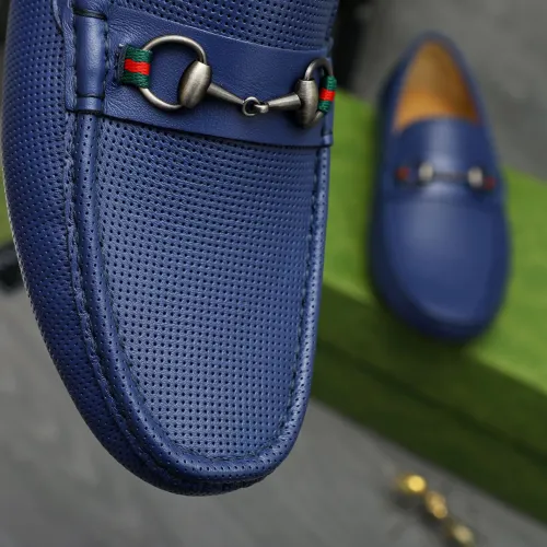 Replica Gucci Oxfords Shoes For Men #1399235 $82.00 USD for Wholesale