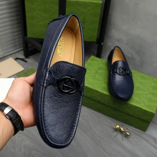 Replica Gucci Oxfords Shoes For Men #1399238 $82.00 USD for Wholesale