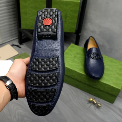 Replica Gucci Oxfords Shoes For Men #1399238 $82.00 USD for Wholesale