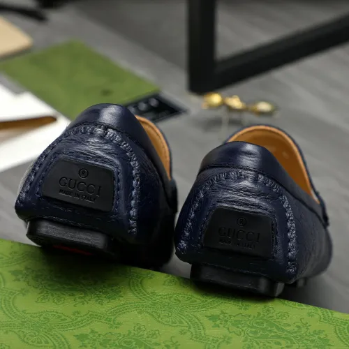 Replica Gucci Oxfords Shoes For Men #1399238 $82.00 USD for Wholesale