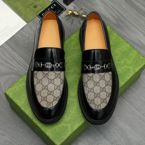 Replica Gucci Oxfords Shoes For Men #1399239 $88.00 USD for Wholesale