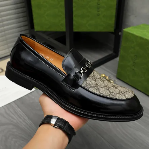 Replica Gucci Oxfords Shoes For Men #1399239 $88.00 USD for Wholesale