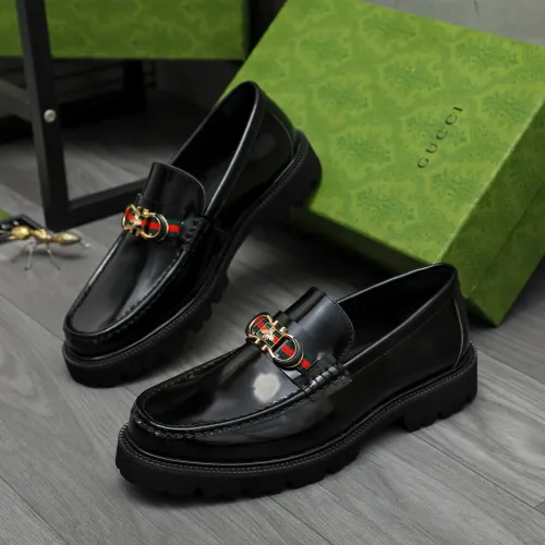 Replica Gucci Oxfords Shoes For Men #1399241 $85.00 USD for Wholesale
