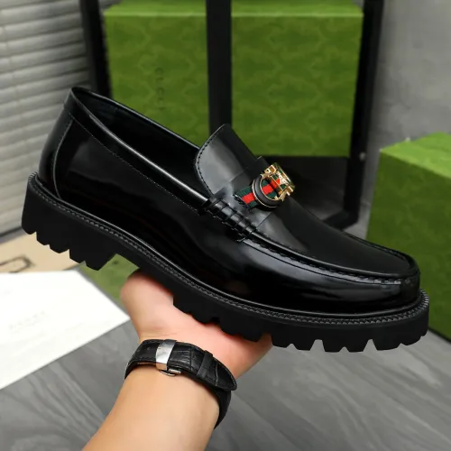 Replica Gucci Oxfords Shoes For Men #1399241 $85.00 USD for Wholesale