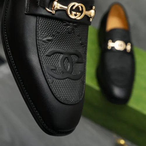 Replica Gucci Oxfords Shoes For Men #1399242 $85.00 USD for Wholesale
