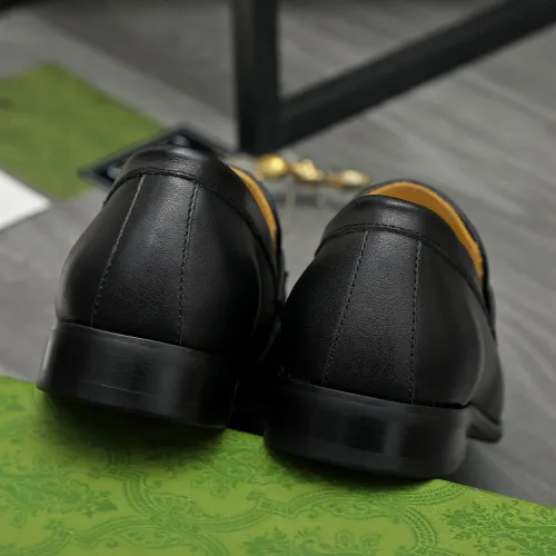Replica Gucci Oxfords Shoes For Men #1399242 $85.00 USD for Wholesale