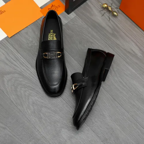 Hermes Leather Shoes For Men #1399243 $85.00 USD, Wholesale Replica Hermes Leather Shoes