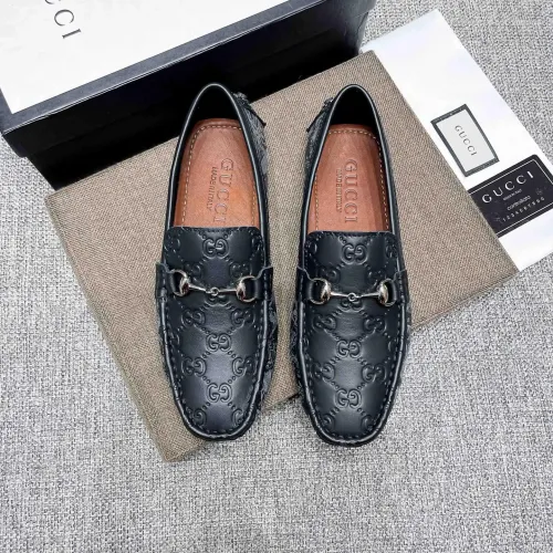 Replica Gucci Oxfords Shoes For Men #1399273 $82.00 USD for Wholesale