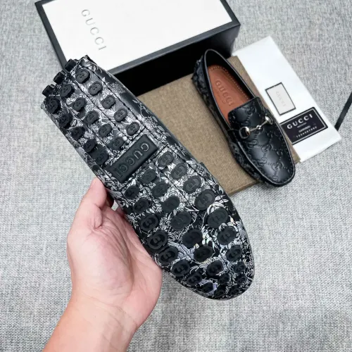 Replica Gucci Oxfords Shoes For Men #1399273 $82.00 USD for Wholesale