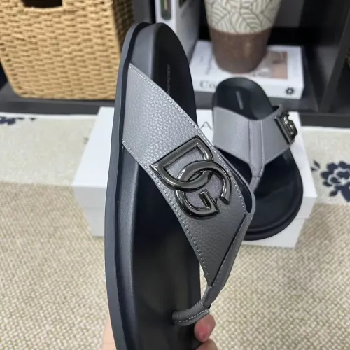 Replica Dolce & Gabbana D&G Slippers For Men #1399457 $60.00 USD for Wholesale