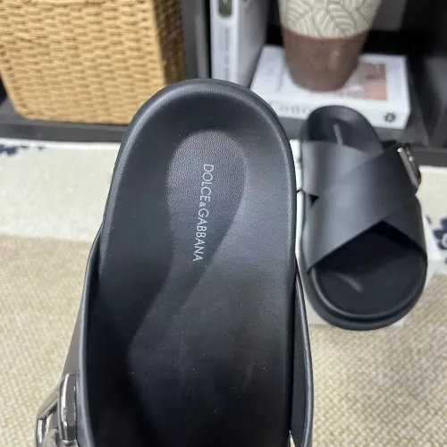 Replica Dolce & Gabbana D&G Slippers For Men #1399476 $60.00 USD for Wholesale