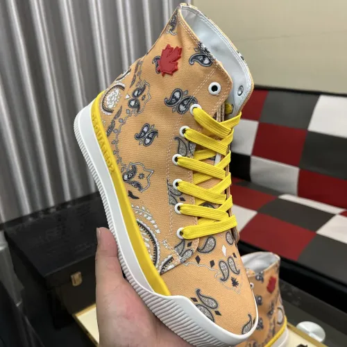 Replica Dsquared High Tops Shoes For Men #1399520 $85.00 USD for Wholesale