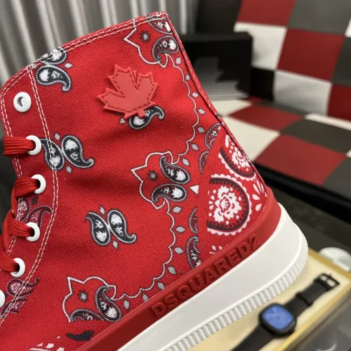 Replica Dsquared High Tops Shoes For Men #1399522 $85.00 USD for Wholesale