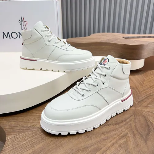Replica Moncler High Tops Shoes For Men #1399542 $150.00 USD for Wholesale