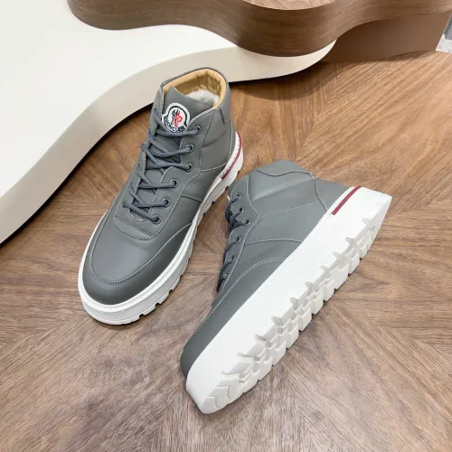 Replica Moncler High Tops Shoes For Men #1399543 $150.00 USD for Wholesale